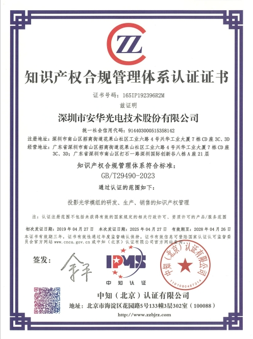 知識產權管理體系認證